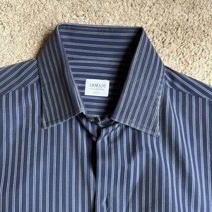 Armani Italian Men’s Shirt 39 15.5 Regular